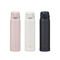 【ZOJIRUSHI 象印】超輕量不銹鋼彈蓋式保溫保冷杯-600ml(SM-SK60EMD 保溫瓶/保冰/環保杯)