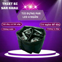 [Túi Đựng Par Led] 4 Ngăn. Có Ngăn Để Bàn Mixer, Dây Điện Dùng. Siêu Bền, Chống Va Đập, Chống Nước