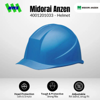 Helm Proyek Midori Anzen ABS Safety Helmet Blue 4001201033