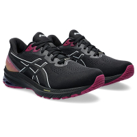 asics 亞瑟士 慢跑鞋 女鞋 運動鞋 緩震 防潑水 GT-1000 12 GTX 黑 1012B508-002
