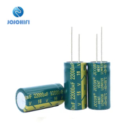 3pcs JCCON 16V 22000UF 22000UF/16V 18x35mm Pitch 7.5mm 105℃ Aluminum High Frequency Low Resistance Electrolytic Capacitor
