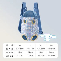 寵物背包貓咪外出包狗狗出行包四季通用透氣中小型犬大耳狗雙肩包（平行進口）