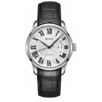 MIDO Belluna II雋永系列80小時皇家經典機械錶 40mm 白