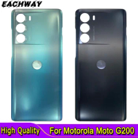 6.8" New For Motorola Moto G200 5G Battery Cover Back Panel Rear Door Housing Case Replacement Parts For Moto G200 Battery Cover