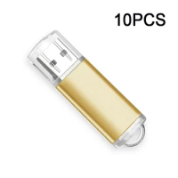 10Pcs/lot USB 2.0 Flash Drive 64GB 128GB Pen Drive 16GB Pendrive 32GB Disk On Key USB Stick 1GB 2GB 4GB 8GB Memory Flash Disk