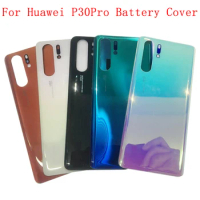 Battery Cover Rear Door Housing For Huawei P30 Pro P30 P30Lite Back Case Replace Battery Door with Logo