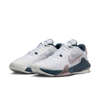 NIKE 籃球鞋 男鞋 運動鞋 包覆 緩震 AIR MAX IMPACT 4 白粉藍 DM1124-102