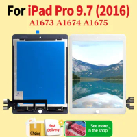 100% Tested LCD For Apple iPad Pro 9.7 A1673 A1674 A1675 LCD Display Touch Screen Digitizer Assembly For ipad Pro 9.7