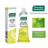 Thursday Plantation Tea Tree Invisible Treatment Gel For Pimples And Acne Oil Control Improves And Maintains Skin Health 20g
