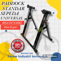 PADDOCK SEPEDA SEMI TRAINER BISA DI NAIKI SANGAT KOKOH UNIVERSAL SEPEDA
