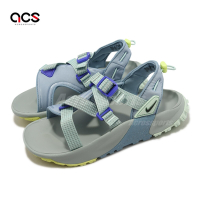 Nike 涼鞋 Wmns Oneonta Sandal 藍 綠 可調整 厚底 戶外 女鞋 平輸品 海外限定 DJ6601-400