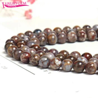 Natural Pietersite Stone Smooth Round Shape Loose Spacer Beads 6/8/10mm DIY Jewelry Accessories 38cm sk91