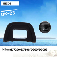 BIZOE DK-23 Camera Nikon Rubber Eyecup Eyepiece Viewfinder D7200 D7100 SLR D300 D300S camera accessories
