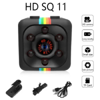 SQ11 Mini Camera HD 1080P Security IP Camera Camcorder Motion DVR Card Direct Recording Camera Sport DV Video Small Monitor