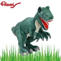 Wilomis Dinosaur Stuffed Animal, 17" T Rex Dinosaur Plush, Green Dino Stuffed Animal, Tyrannosaurus Rex Dino Plush, Dinosaur Toy