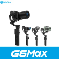 Feiyu G6 Max Gimbal Stabilizer Handheld For Mirrorless Camera Pocket Camera GoPro Hero/8/7/6/5 stabilisateur Smartphone/G6 PLUS