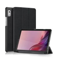 Smart Case For Lenovo Tab M9 Tablet Folio Flip Stand Cover For Lenovo Tab M9 TB-310FU 9.0 Inch 2023 PU Leather Magnetic Case
