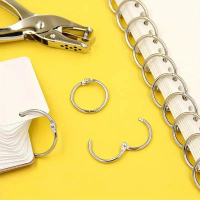 MALAKU MALL OBOS Ring Buka Tutup Buku Binder Menu Gantungan Kunci 50 PCS - OBS-8