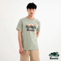 【Roots】Roots 男裝- COOPER SCENIC CLASSIC短袖T恤(綠色)