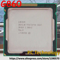Original Intel G860 Pentium G860 Dual-Core 3.0GHz, 3MB Cache,Socket LGA1155 CPU processor desktop CPU Free shipping