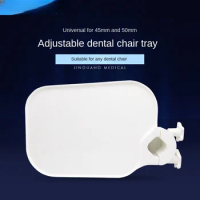 Dental dental chair adjustable tray, water cup holder, storage table, tissue box, dental tray, additional tray chair accessories