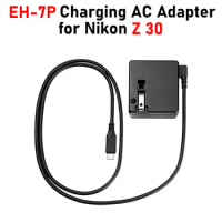 Z30 Charging AC Adapter EH-7P Charging Adapter for Nikon Z30 Z 30 AC Adapter