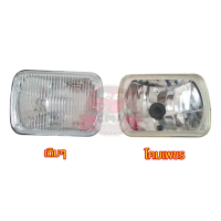 ❦ไฟหน้า โคมเพชร สี่เหลี่ยมใหญ่ โคมแก้ว ตาลึก H4 LN40- LN56 MIGHTY-X MTX KBZ BIGM CYCLONE STRADA TFR