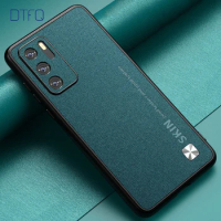 For Huawei P40 Lite Case Luxury Leather Case for Huawei P30 Pro Back Cover Coque Shockproof Case for Huawei P40 Pro Plus P40 P30