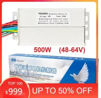 Kontroler Sepeda Listrik Motor Elektrik Kontrol BLDC 36V 48V 64V 350W 500W 1000W Watt Universal Brus