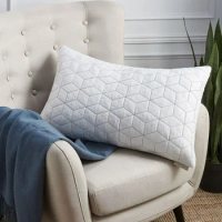 Bed Pillows for Sleeping Adjustable Gel Shredded Memory Foam Pillow Cool Bed Pillow Adjustable Loft Queen Sleeping Pillow