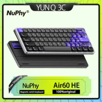 Nuphy Air60 He Magnetic Axis Keyboard Rgb Custom Gateron Switch 61 Key Short Axis Esports Gaming Key