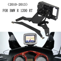 New Navigation Bracket Motorcycle 2013 2012 2011 2010 For BMW R 1200 RT R1200RT GPS Navigator USB Charging Phone Holder