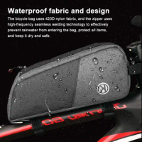 Bicycle Bag Frame Front Top Tube Bag Large Capacity Waterproof MTB Bike Triangle Pouch Phone Case Beam Pack Cycling Accessories