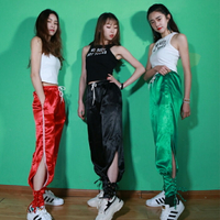 新款現代女韓版團體學生Hiphop背心爵士舞嘻哈街舞練功演出服套裝