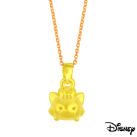 Disney迪士尼金飾 TSUM瑪莉貓黃金墜子 送項鍊
