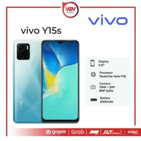 Hp Vivo Y15s RAM 3GB Internal 64GB Garansi Resmi Green