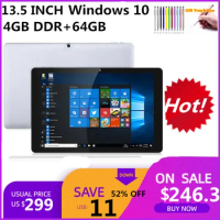 New Sales 13.5 INCH 3000 x 2000 IPS Notebook 4GBDDR+64GB CWI534 Tablet PC Windows 10 HDMI-Compatible WIFI N3450 64 Bit Quad Core