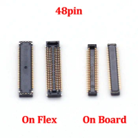 2pcs 48pin LCD Display Screen FPC Connector For Samsung Galaxy S7 Edge G935 A F P S T V/S6 Edge+ G925 G928F/Note 5 On Board Flex