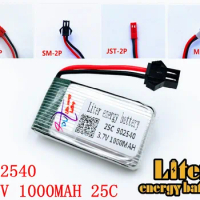 3.7V 1000mAh 25c Lipo Battery 902540 for Syma X5 X5HC X5HW CX-30 K60 RC Quadcopter Best Quality Drone Spare Part