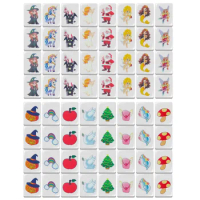 2024 New Sanrio Hello Kitty Mahjong Set Seaside Escape Tiktok 64 Blocks All Types 30mm Mahjong Tile Board Game Battle Chess Toy