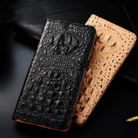Cowhide Genuine Leather Flip Case For Huawei Nova 3 3i 3e 4 4e 5 5i 5T 5Z 6 7 7i 8 SE 8i 9 Pro Luxury Crocodile Texture Cover