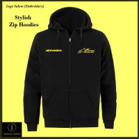 FGL Classic Extreme Motorcycle Zip-Up Hoodie Jacket — Sports/Streetwear, Embroidered Print