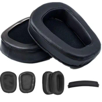 Replacement 1 Pair Cooling Gel Mesh Fabric Ear Pads or Headband For Logitech G533 G633 G635 G933 G935 Headphones Earmuffs