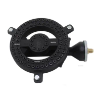 head with cast iron fitting orifice For Clay pot stove Gas stove cast iron propane burner parts cast iron propane burner