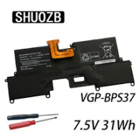 SHUOZB 7.5V 31Wh VGP-BPS37 Laptop Battery For SONY VAIO Pro 11 SVP1121 SVP11214CXB SVP11227SCB SVP112A1CL Ultrabook BPS37