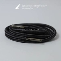 內地直送 - 里美火 鞋帶 適配north馬丁靴高筒籃球鞋勞保運動鞋圓形工裝老爹鞋