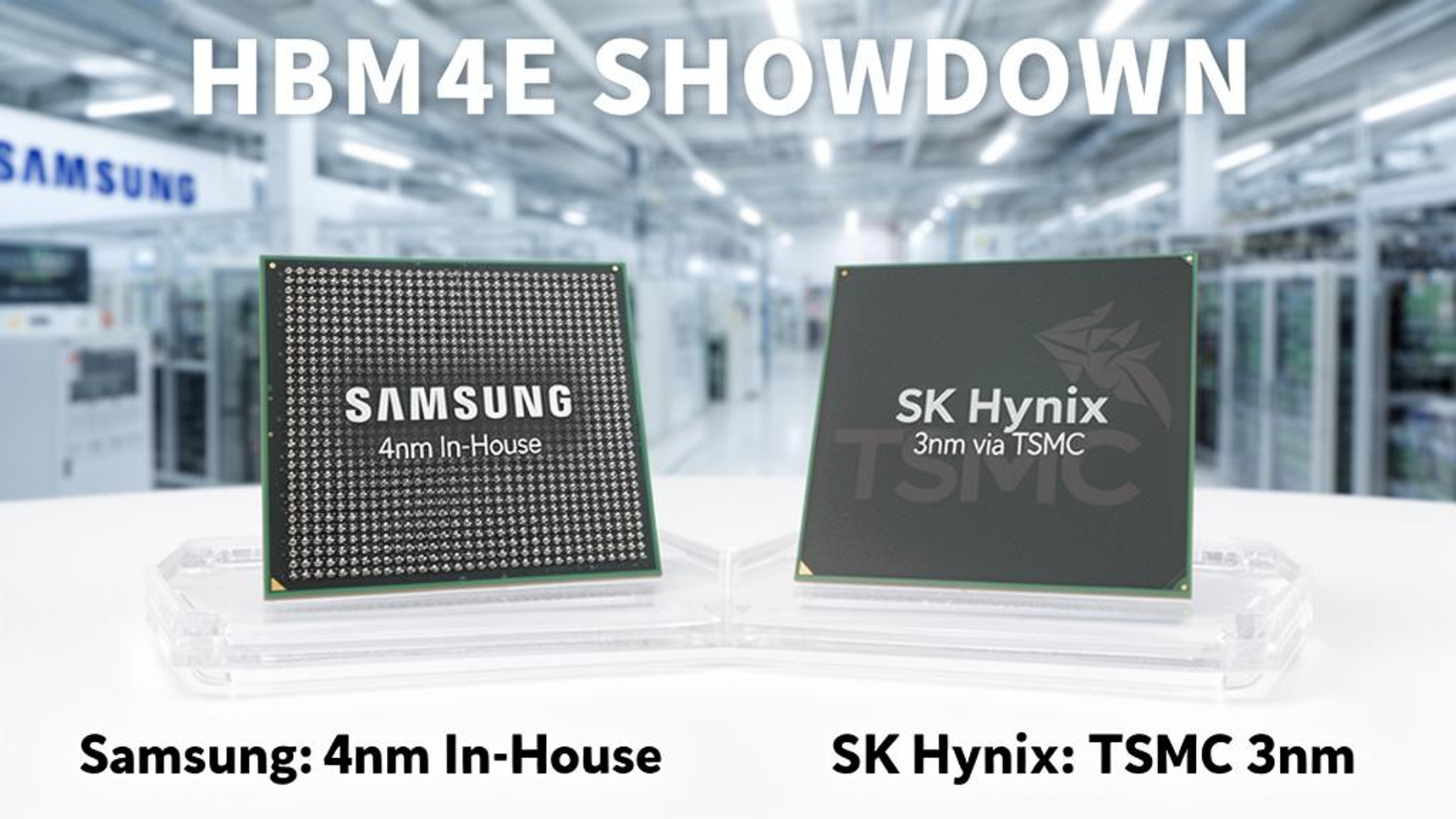 HBM4戦争：Samsungの「独自設計」vs SK hynixの「TSMC同盟」…AIメモリ