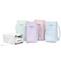 Túi dây rút chống nước PU cho máy ảnh instant (cũi) dùng ngoài trời, hộp đựng lưu trữ di động, tương