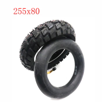 255x80 Tire TUOVT Inner Tube Outer Tyre for Kugoo M4 Pro Quick 3 Zero 10X Inokim OX Electric Scooter 10x3.0 Off-Raod Parts