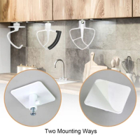 4pcs Mixer Attachment Holder Kitchen Aid Mixer Accessory Stand Under Cabinet Space Saving Storage Tools Storing Wholesale